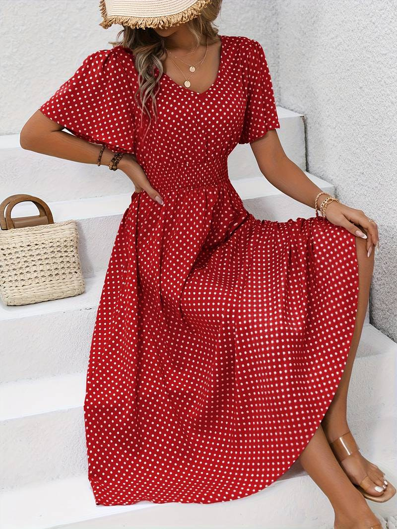 Valenzora | Luftiges Midi-Sommerkleid Chic