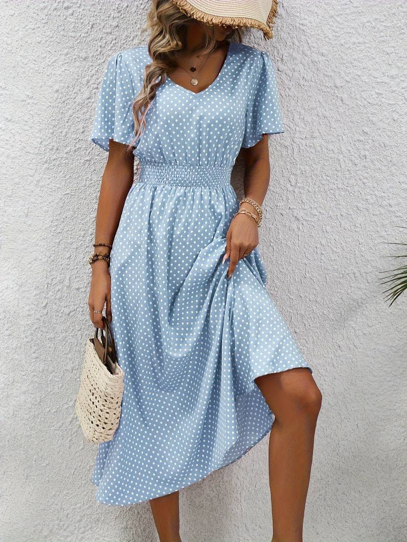 Valenzora | Luftiges Midi-Sommerkleid Chic