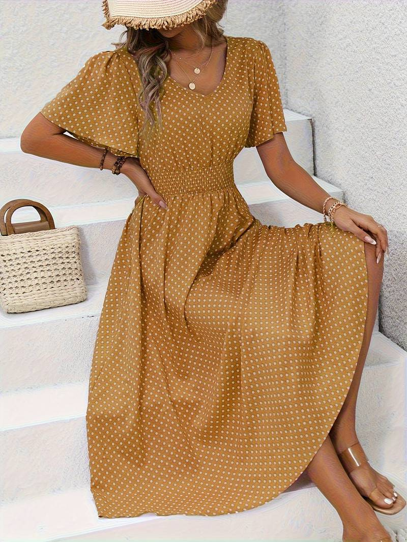 Valenzora | Luftiges Midi-Sommerkleid Chic