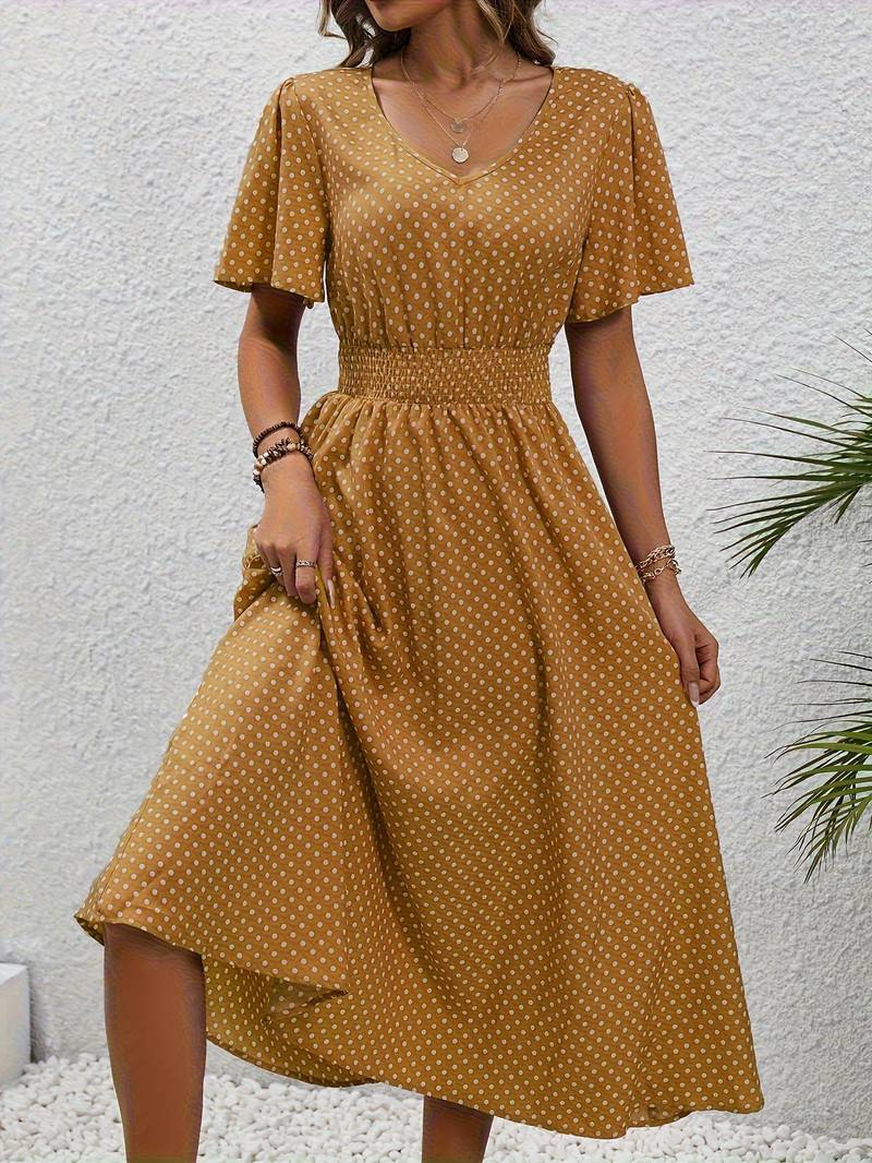 Valenzora | Luftiges Midi-Sommerkleid Chic