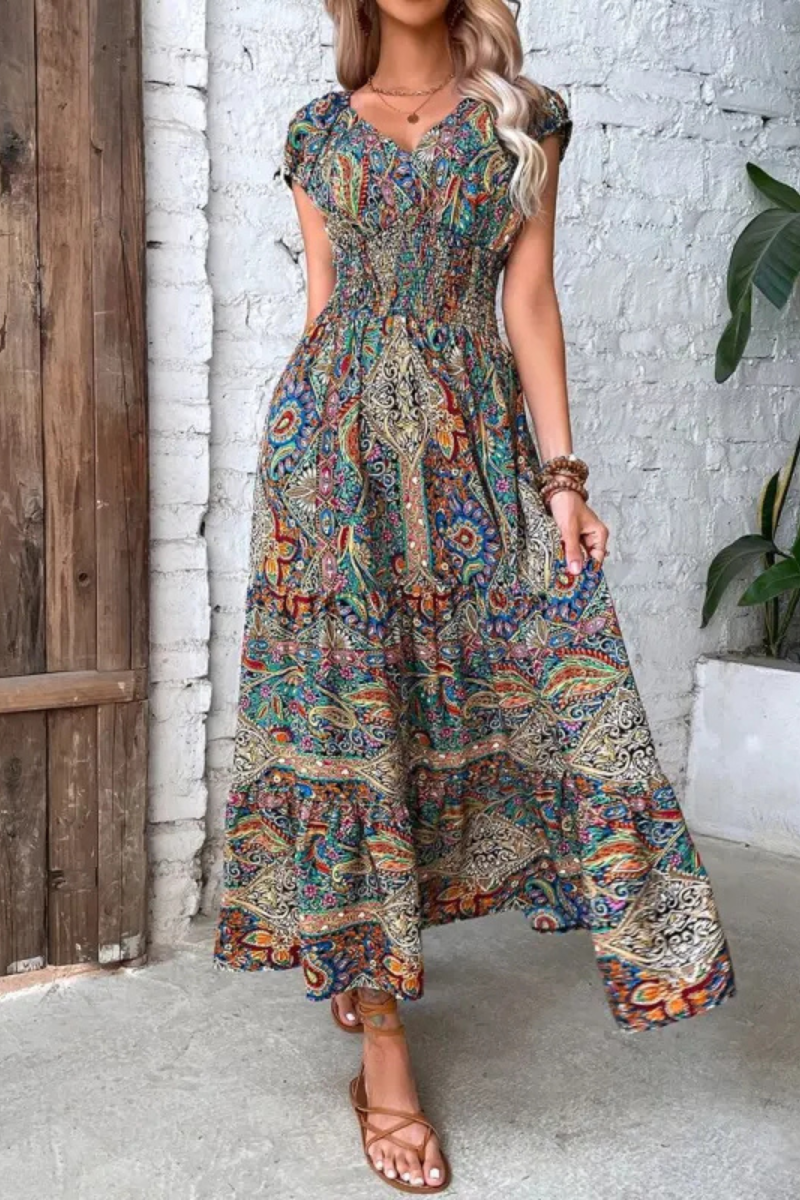 Valenzora | Airy summer dress, lightweight midi