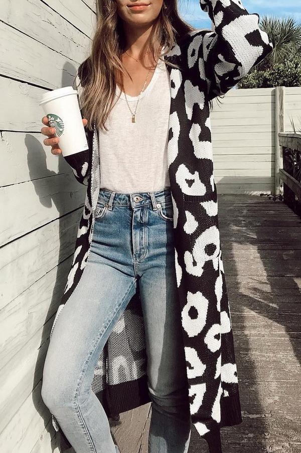 Valenzora Leo-Strickjacke
