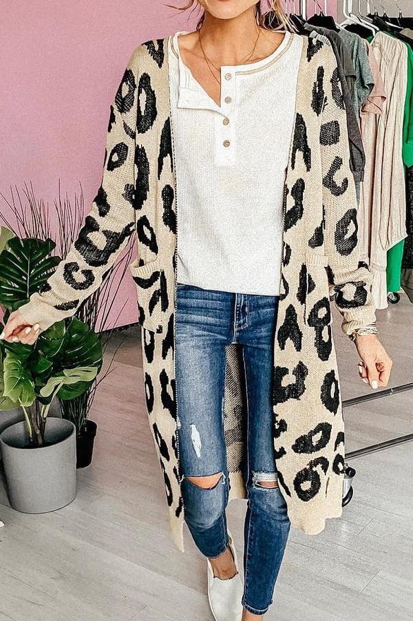 Valenzora Leo-Strickjacke