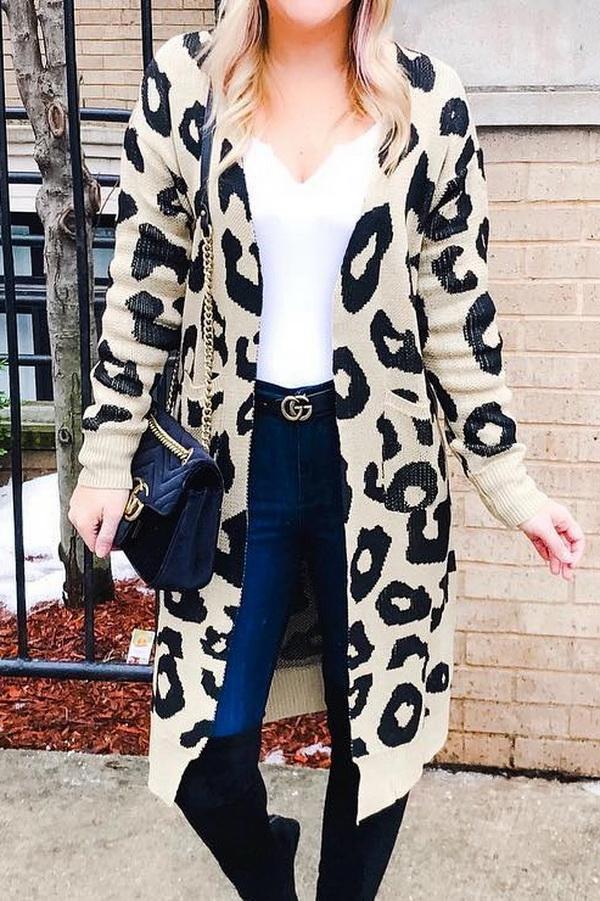 Valenzora Leo-Strickjacke