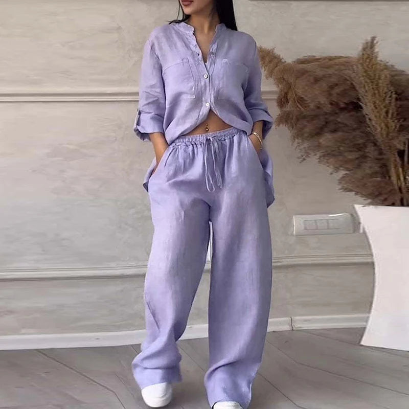 Valenzora | Stylish linen set