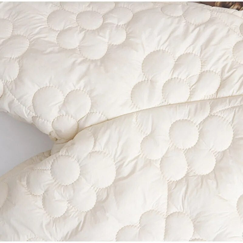 Warmly padded jacket, elegant