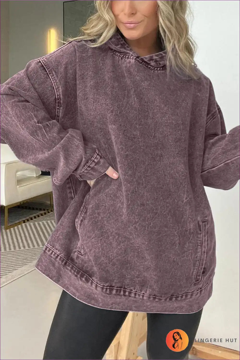 Valenzora | Stylish Casual Denim Hoodie – Effortlessly Cool