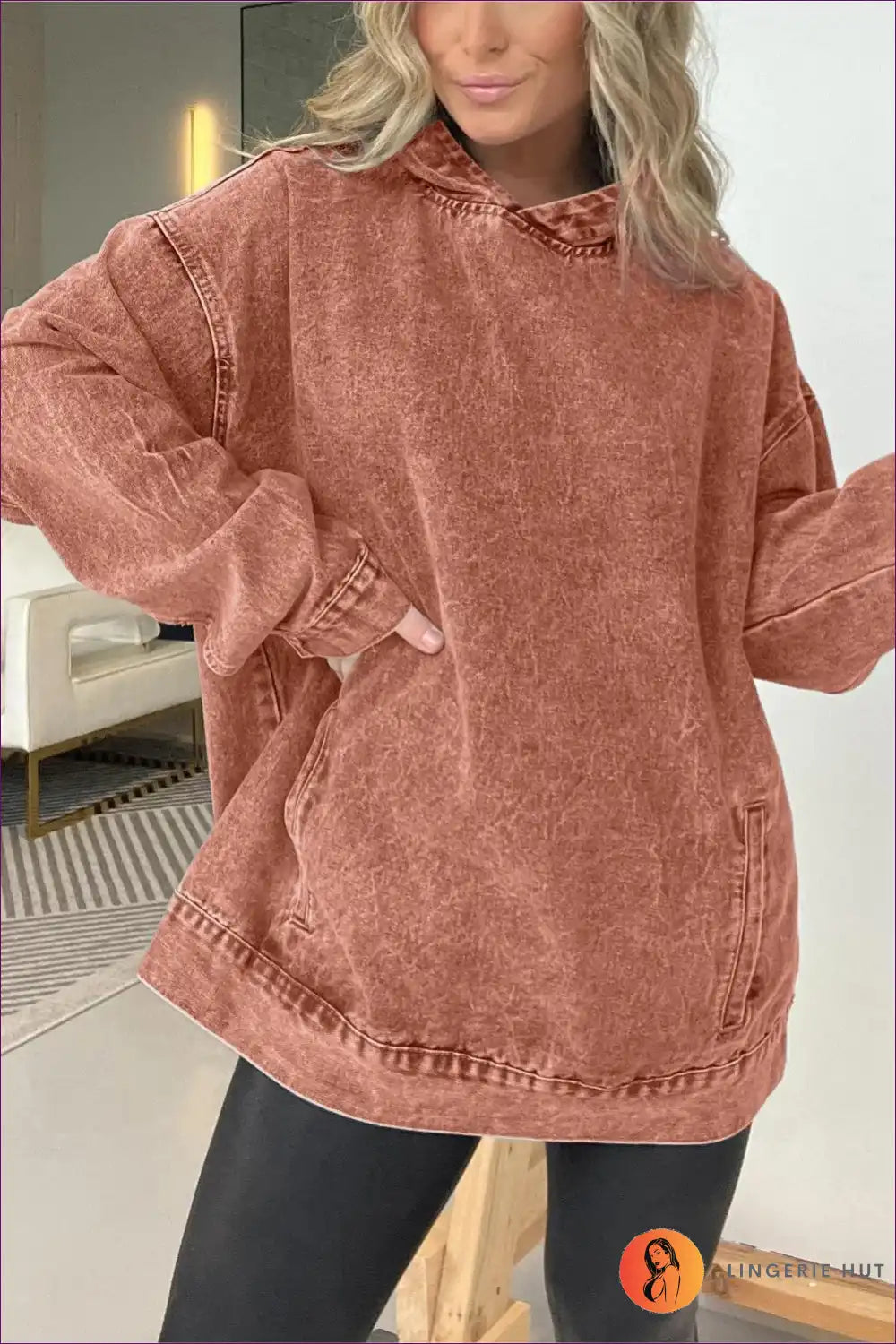Valenzora | Stylish Casual Denim Hoodie – Effortlessly Cool