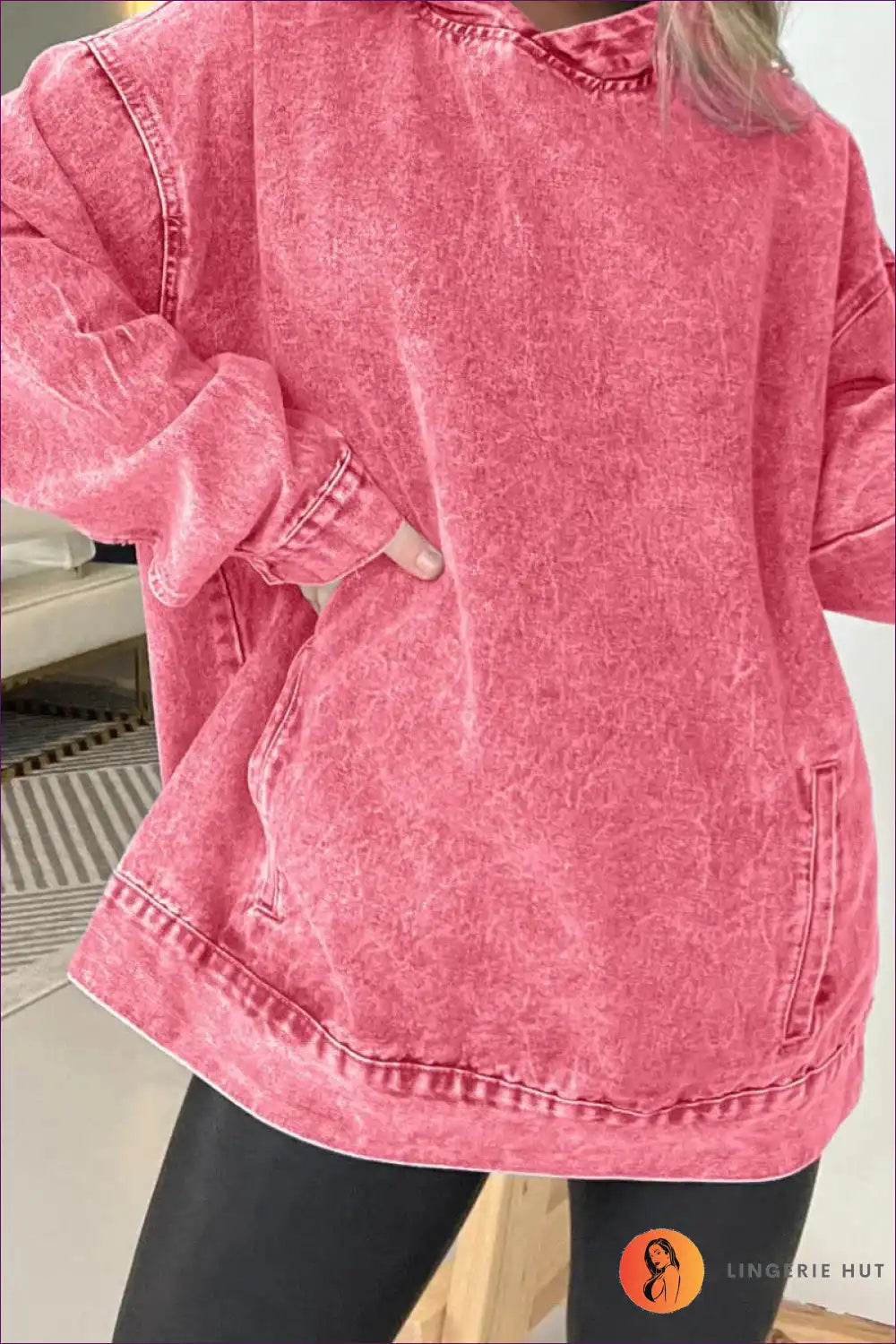 Valenzora | Stylish Casual Denim Hoodie – Effortlessly Cool