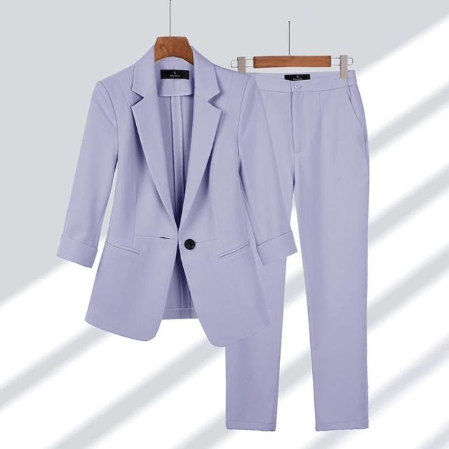 Valenzora | Two-piece women's suit, pantsuit, casual women's suit