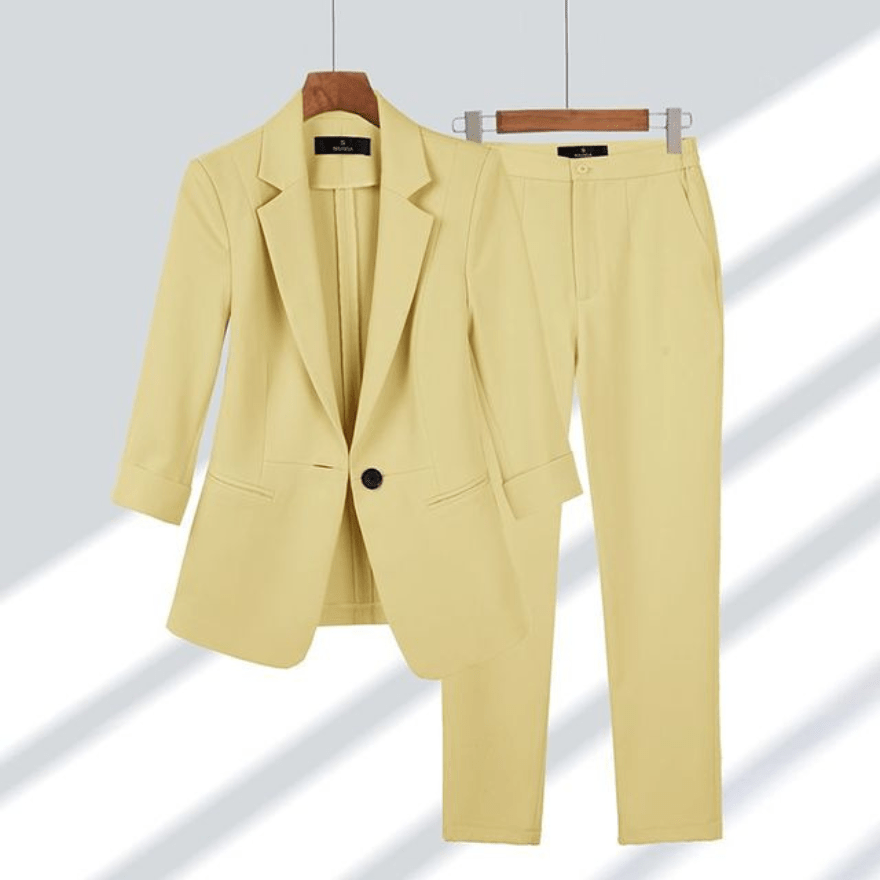 Valenzora | Two-piece women's suit, pantsuit, casual women's suit