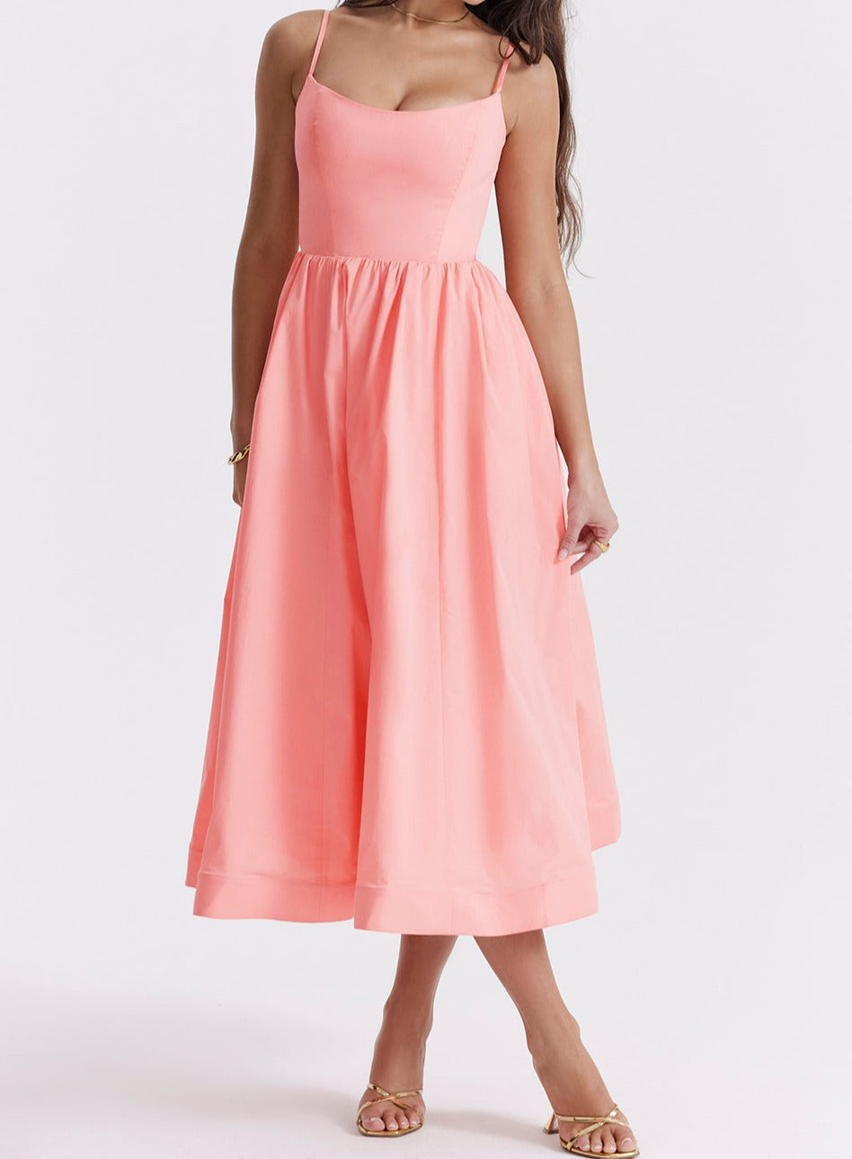 Valenzora | Elegant midi dress look
