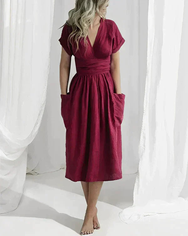 Valenzora | Elegant linen dress
