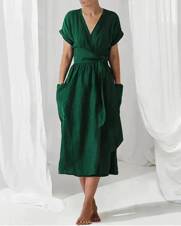 Valenzora | Elegant linen dress