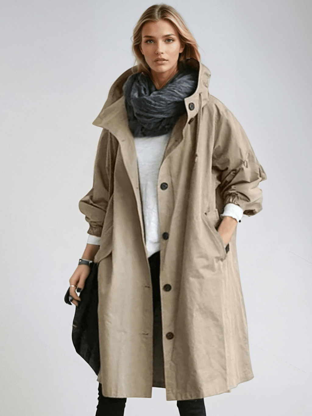 Valenzora | Water-repellent trench coat