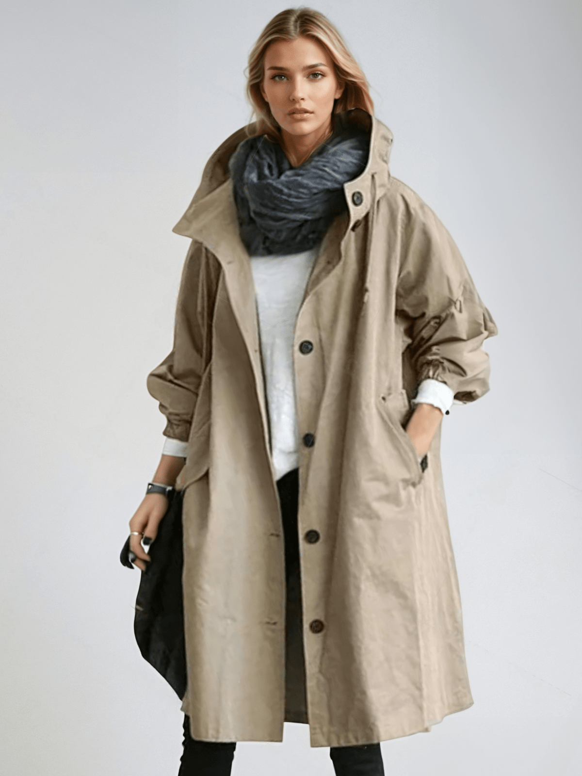 Valenzora | Water-repellent trench coat