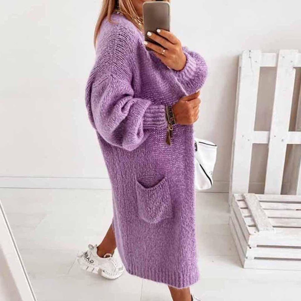 Valenzora | Cardigan Comfy Long Damenstrickjacke
