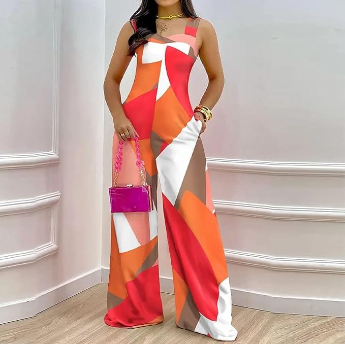 Printed Fashion Jumpsuit