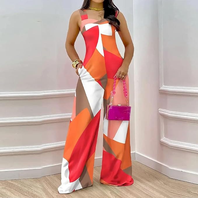 Printed Fashion Jumpsuit