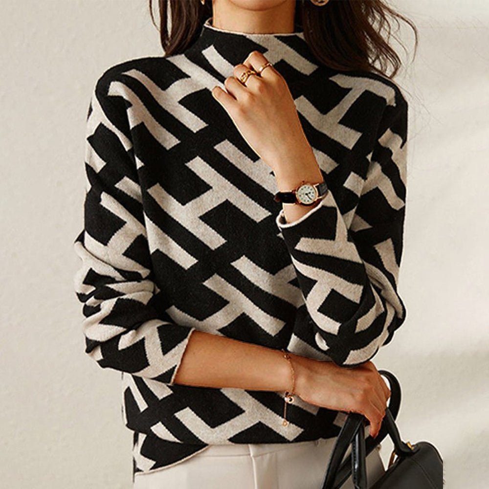 Valenzora | Weiße Damensweater – stilvoll und bequem