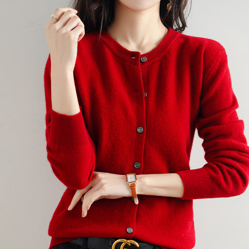 Valenzora | Kuscheliger Cardigan mit zartem Muster