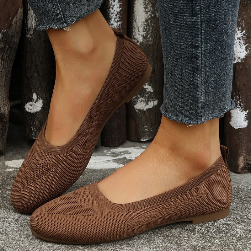 Valenzora | Bequeme, flache Damen-Slipper