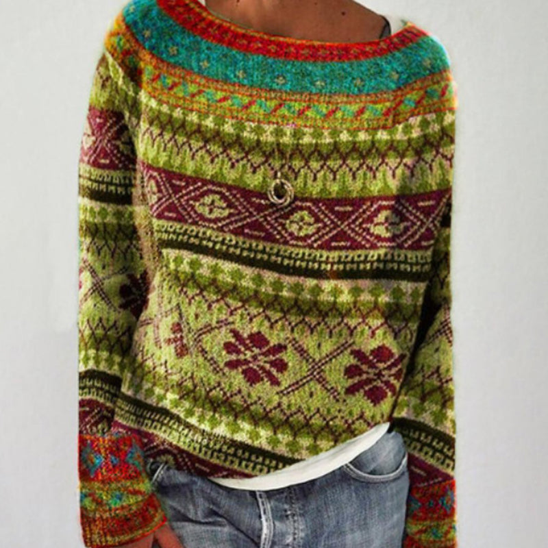 Ultimate cozy comfort with a vintage sweater