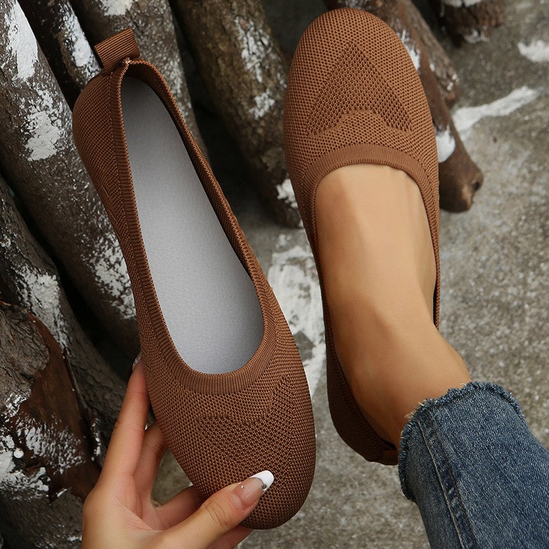 Valenzora | Bequeme, flache Damen-Slipper