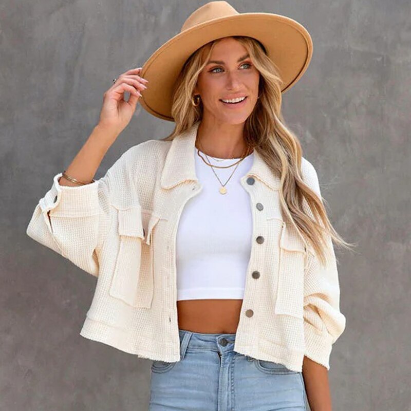 Valenzora Jacke | Kurze, bequeme und modische Damenjacke