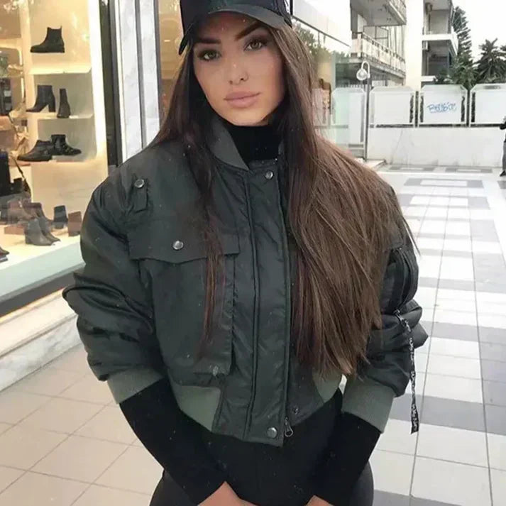 Valenzora | versatile women's bomber jacket