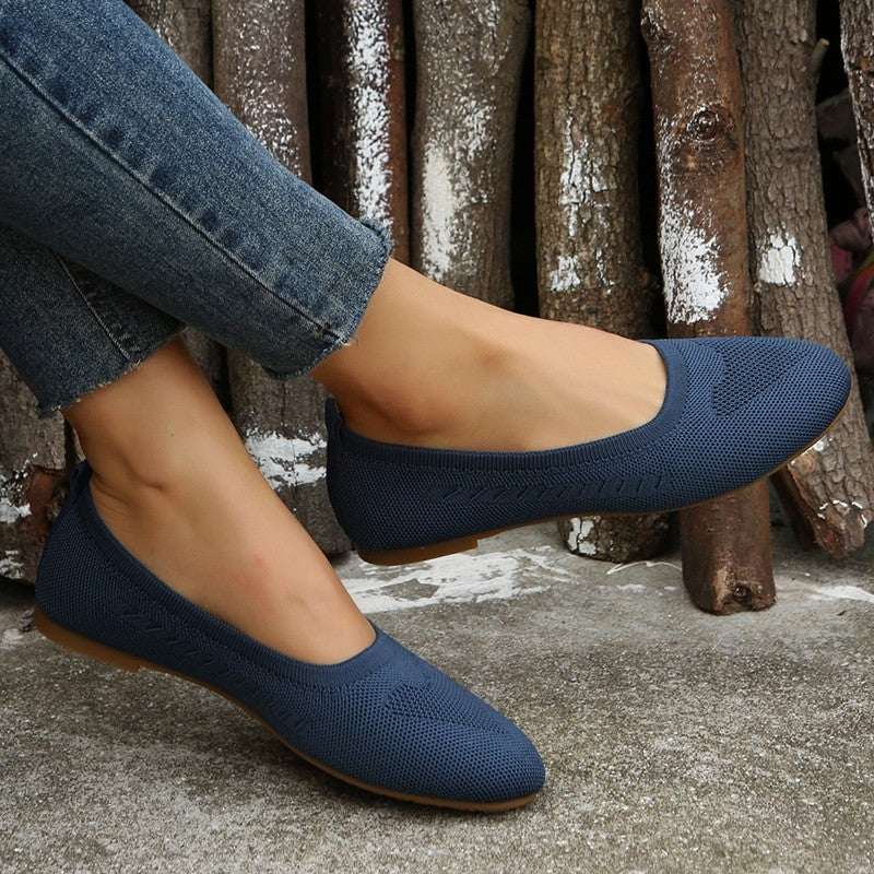 Valenzora | Bequeme, flache Damen-Slipper