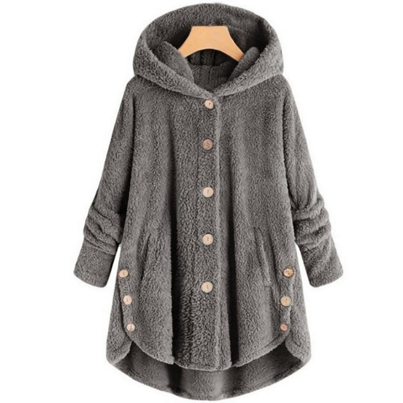 Valenzora Teddy Bear Coat Wool Jacket
