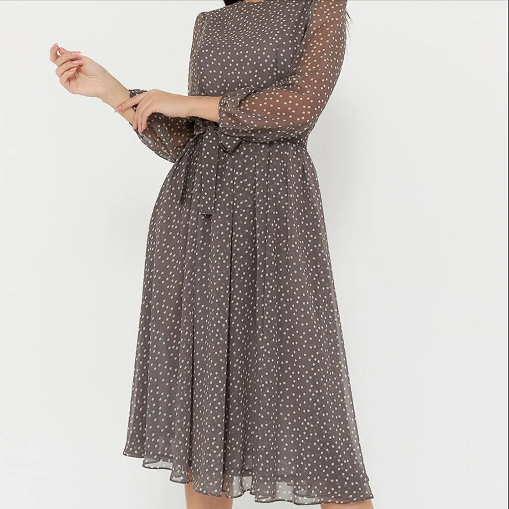 Valenzora | Polka Dot Dress for Women