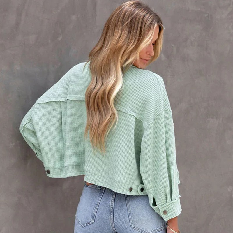 Valenzora Jacke | Kurze, bequeme und modische Damenjacke