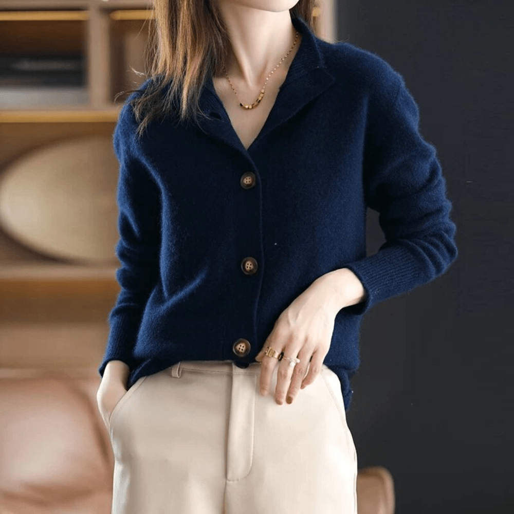 Stylische, bequeme Strickjacke