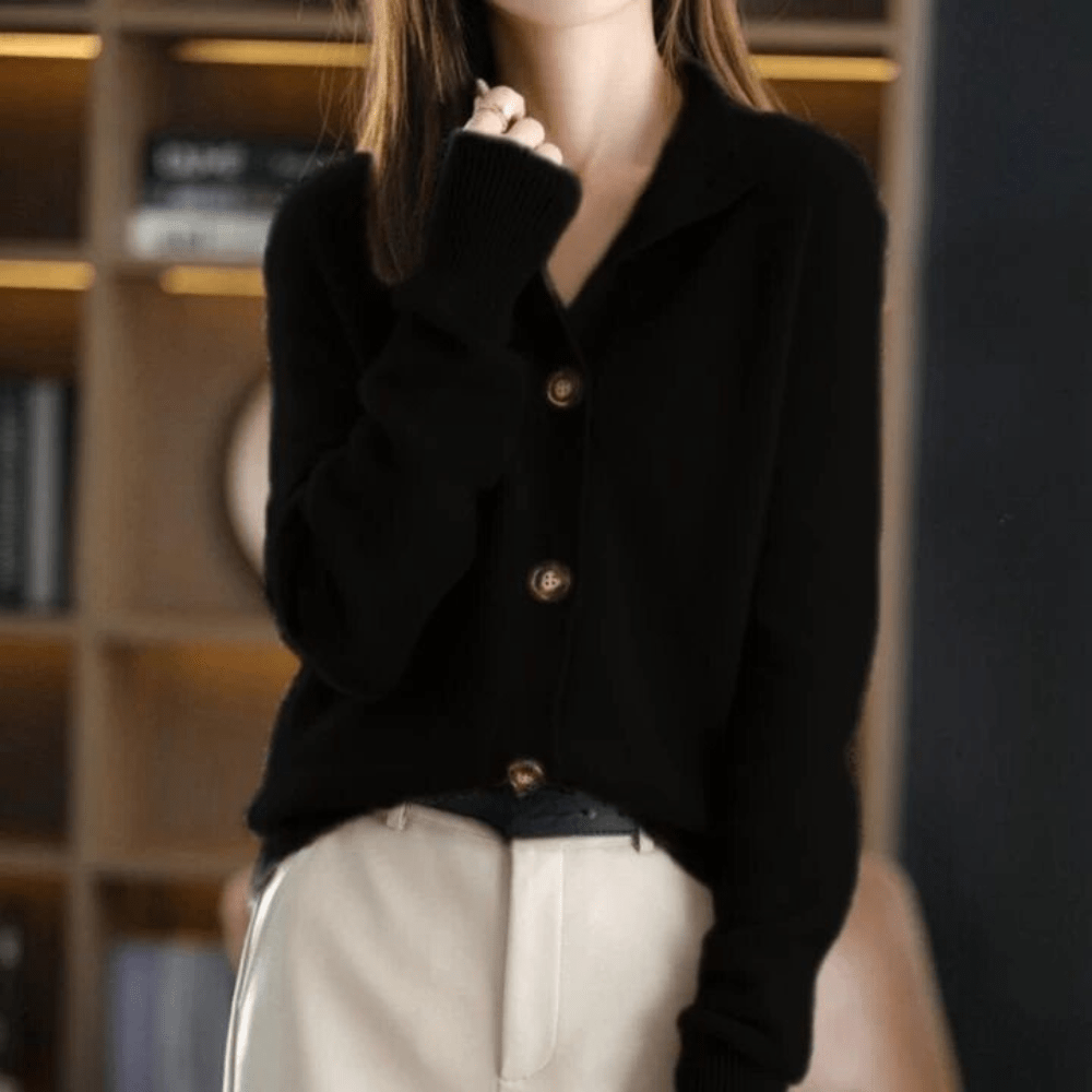 Valenzora | Stylischer Kaschmir-Cardigan für Damen