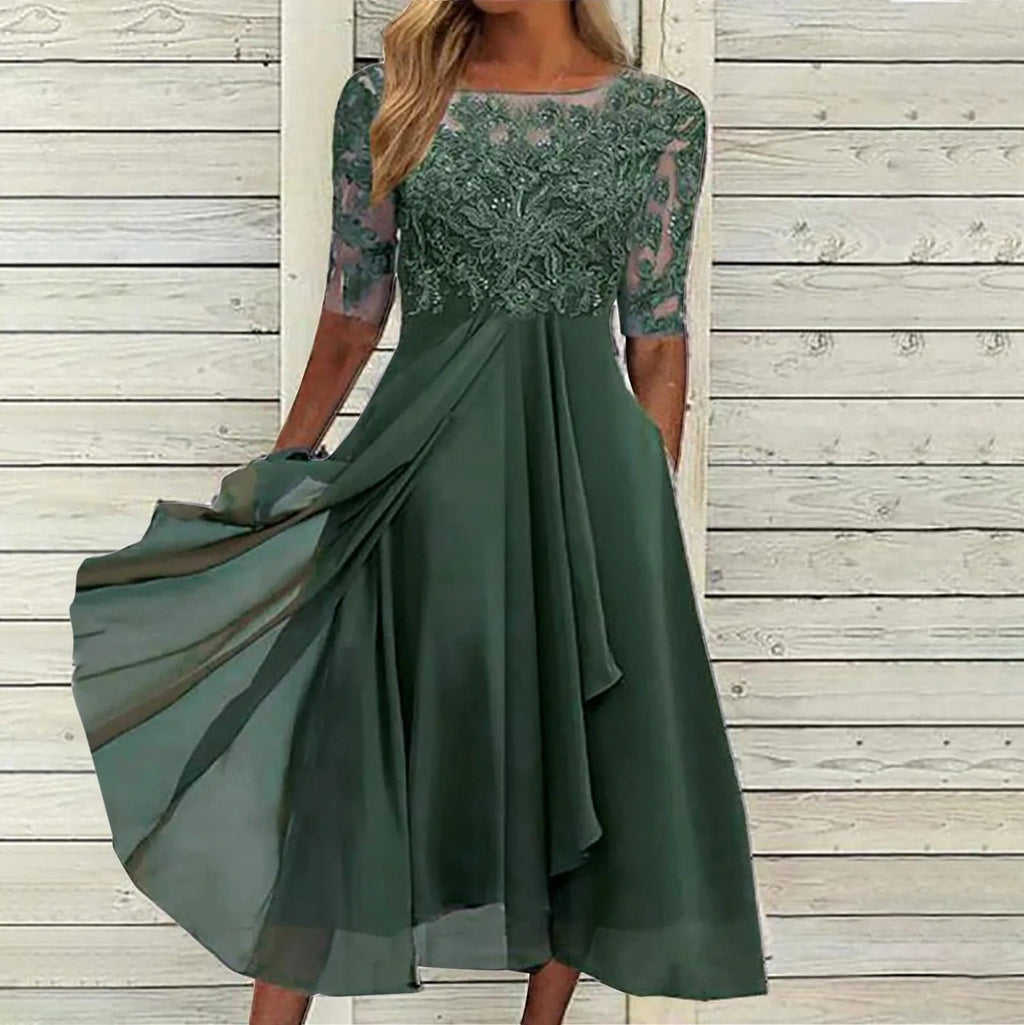 Valenzora | Elegant lace dress for women. Timeless, feminine & perfect for special occasions.