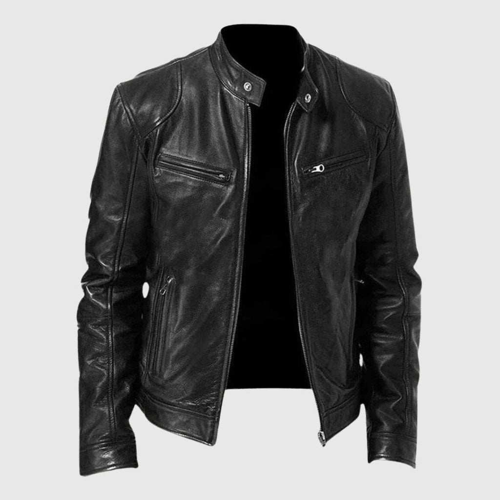 Valenzora | Casual leather jacket