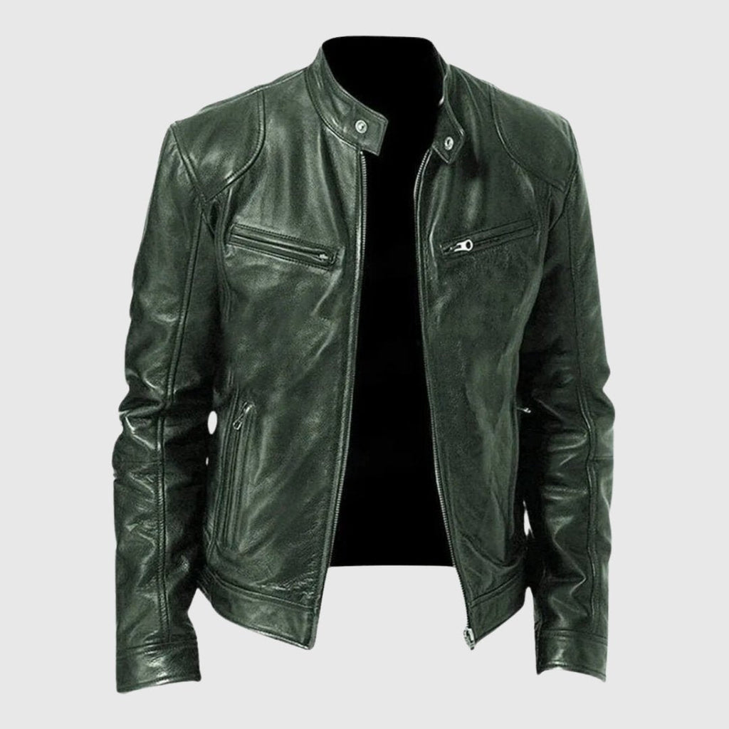 Valenzora | Casual leather jacket