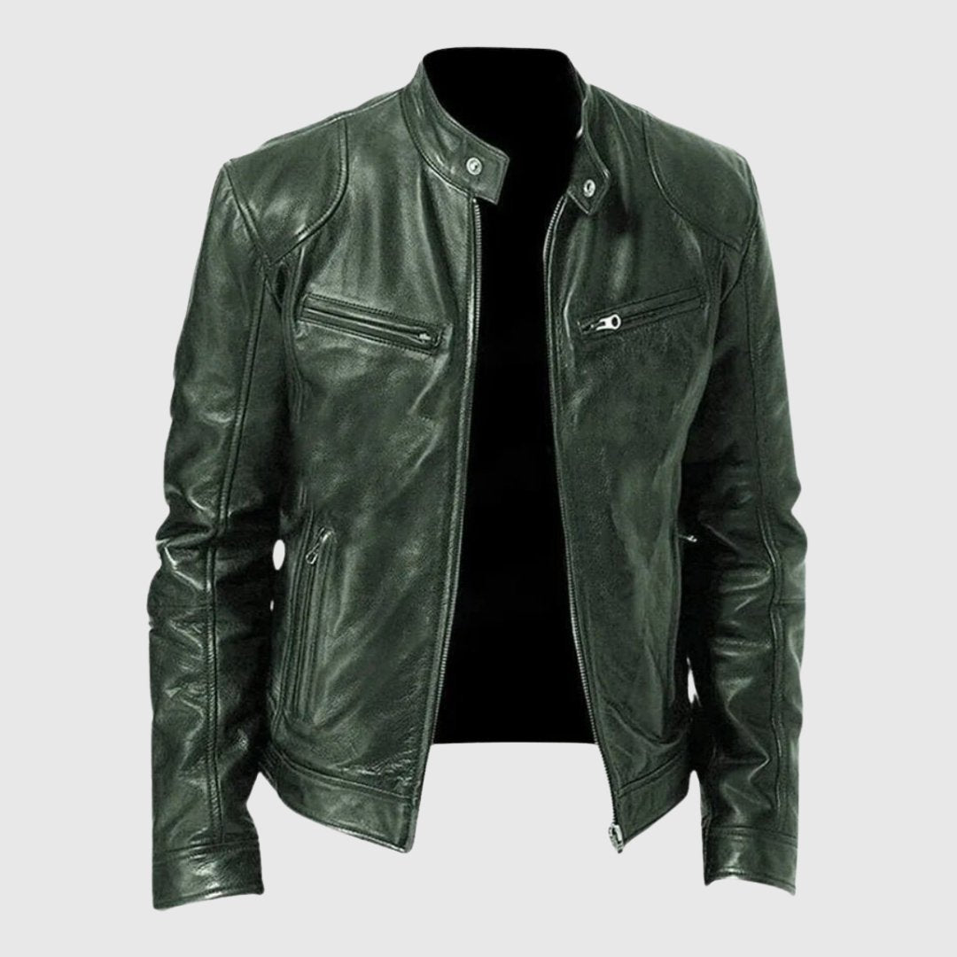 Valenzora | Casual leather jacket