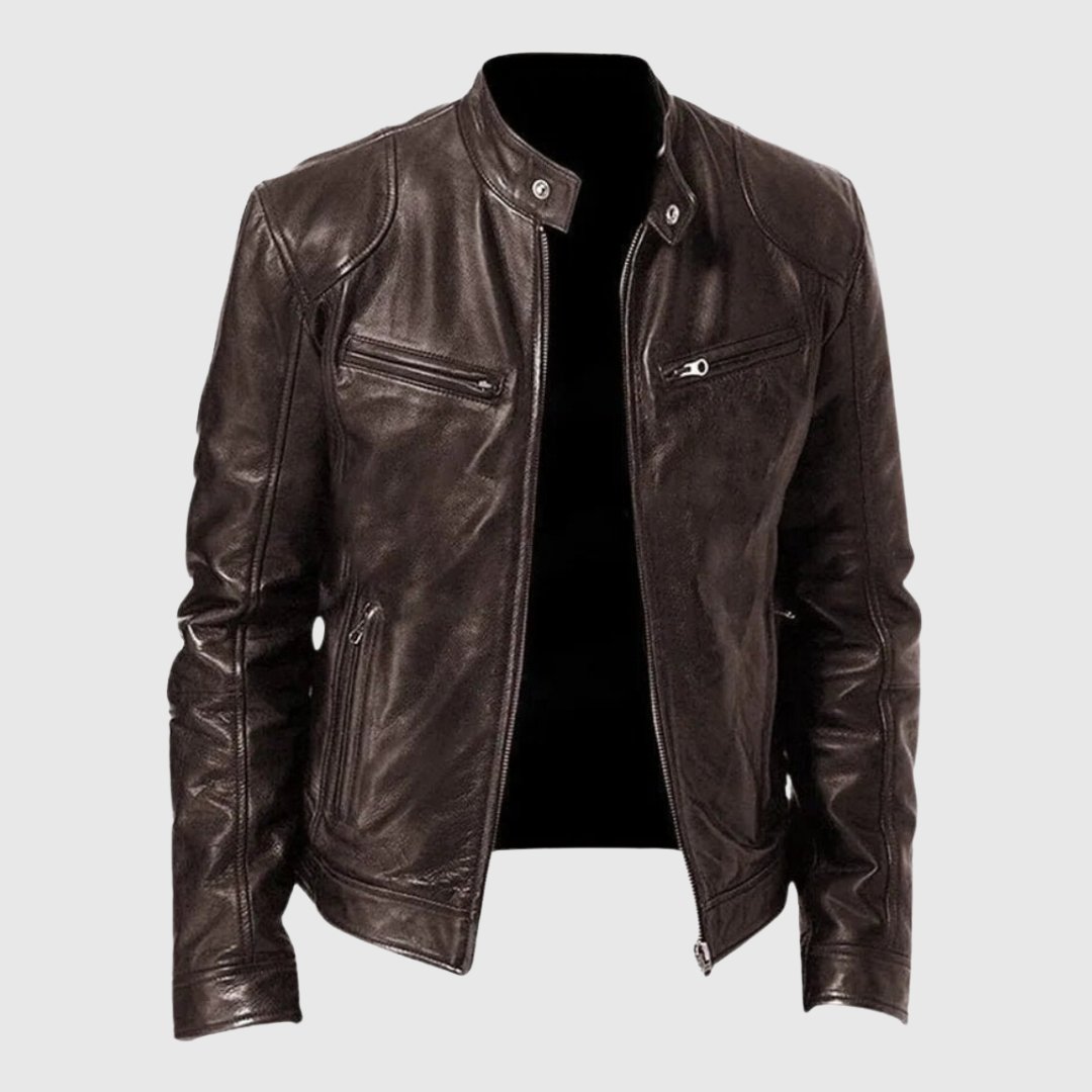 Valenzora | Casual leather jacket