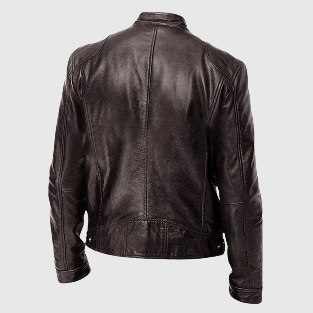 Valenzora | Casual leather jacket