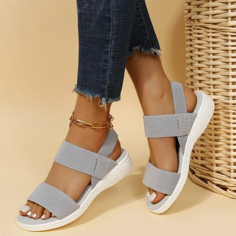 Valenzora | Mesh Orthopedic Slip-On Sandals