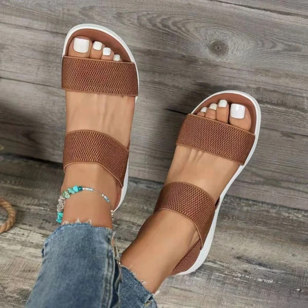 Valenzora | Mesh Orthopedic Slip-On Sandals