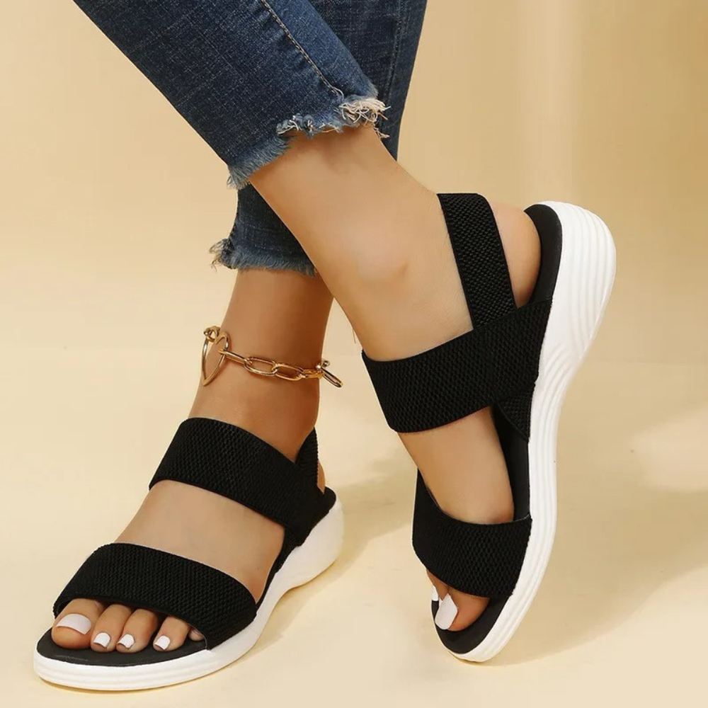 Valenzora | Mesh Orthopedic Slip-On Sandals