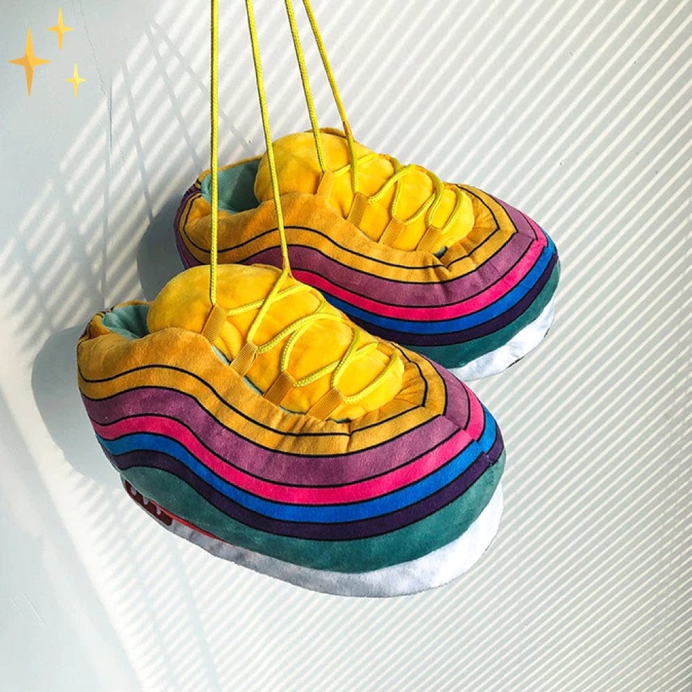 Valenzora | Sneaker slippers in trendy colors with non-slip surface for comfortable comfort at home