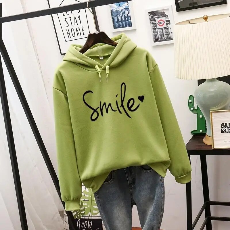Valenzora | Cut Smile Hoodie for Women