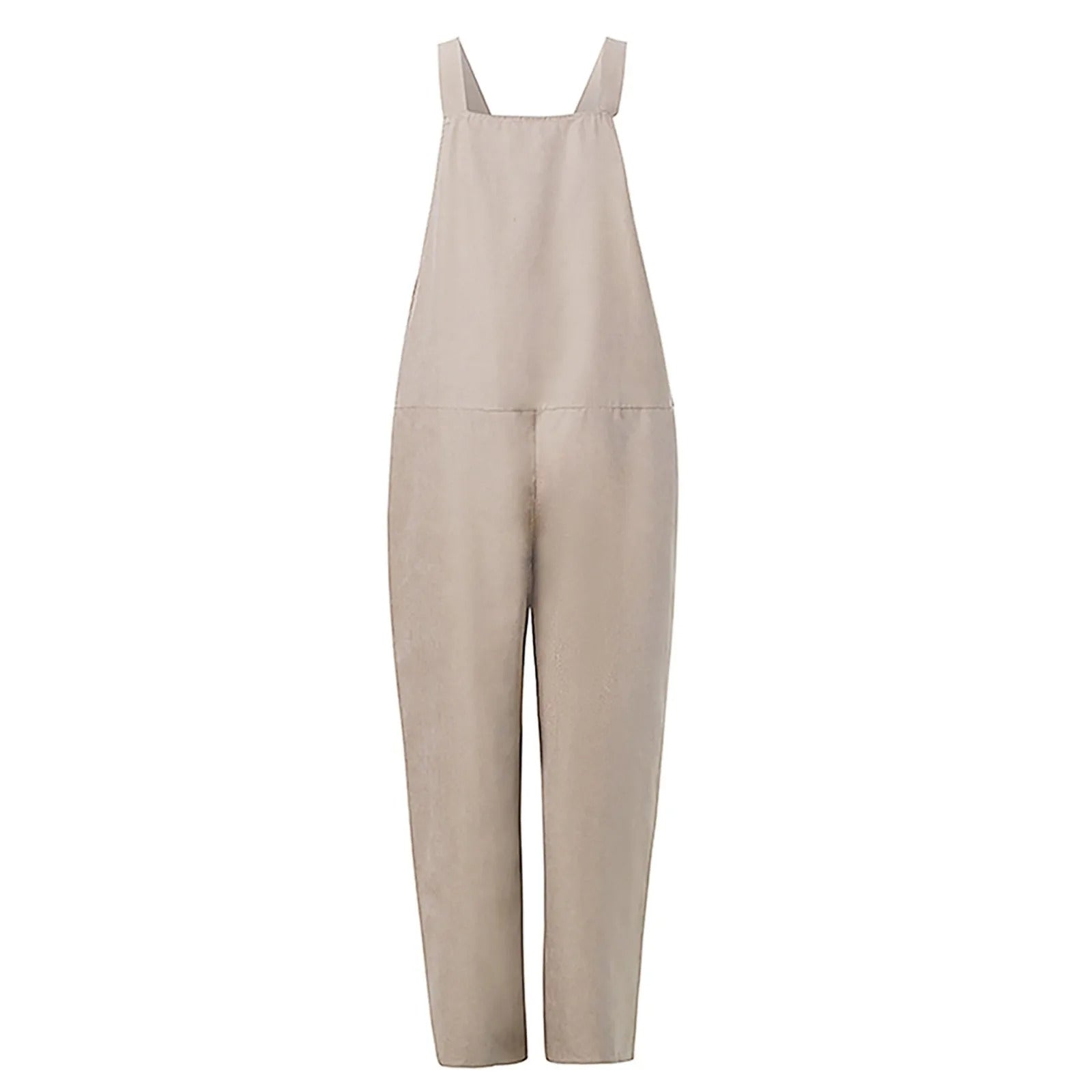 Jumpsuit aus locker gewebtem Polyester und Elasthan