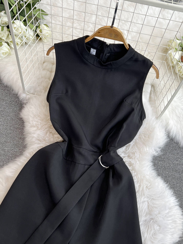 Casual summer linen playsuit