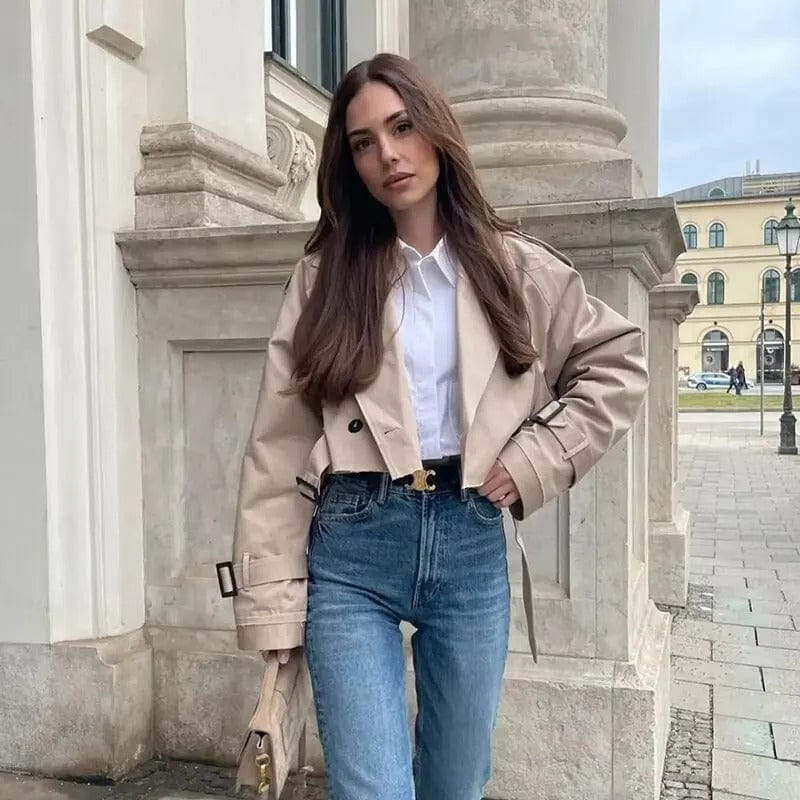 Valenzora | Cropped spring/summer jacket
